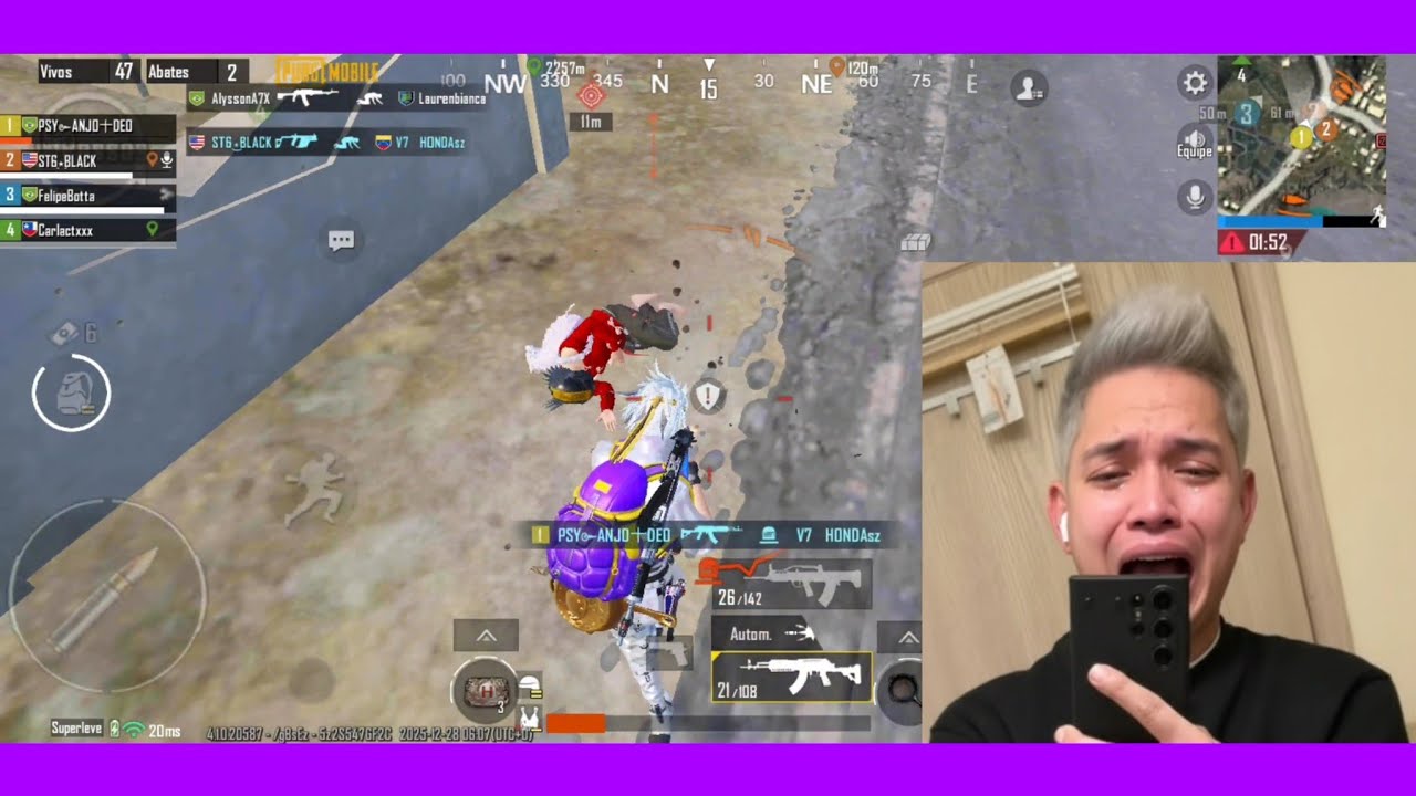 MATEI UM HACKER FAMOSO NA RANQUEADA C9 S27 @PUBGMOBILEBrasil 