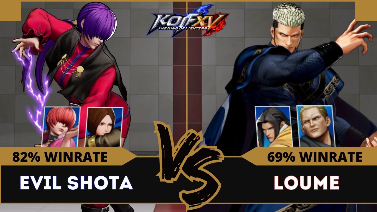 KOFXV⚡EVIL SHOTA (O.Shermie/Whip/Shermie) vs LOUME (Gato/Geese/Goenitz)🌪️Replay Match - 25/05/24