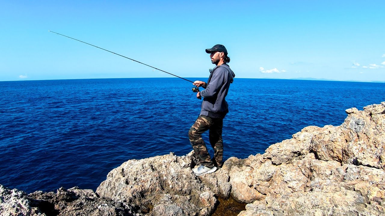 Tutta la mattina in scogliera - Light Tackle & CATCH and COOK