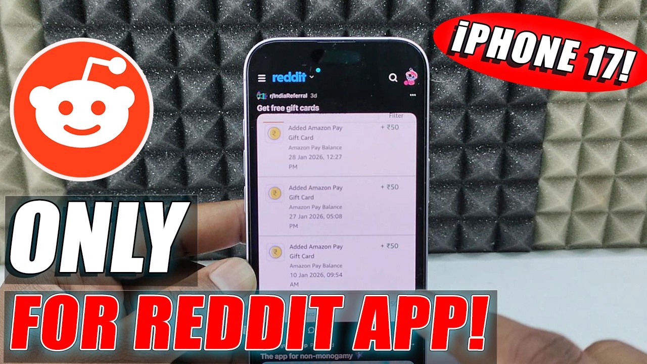 Enable dark mode only for reddit on iphone 17!