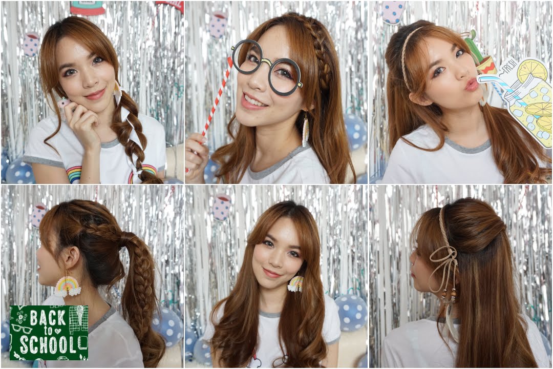 ผมสวยปังไปเรียนพิเศษ 5 ทรงใน 5 นาที | Buablink