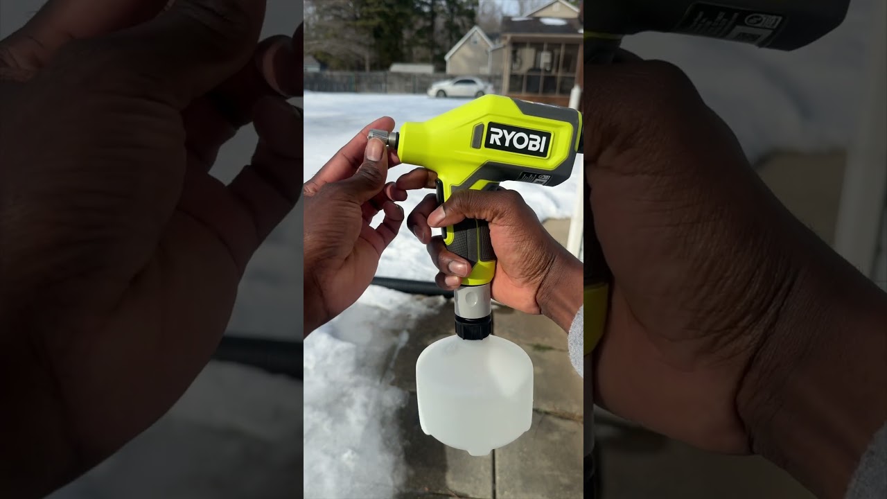 RYOBI USB Lithium Compact Chemical Sprayer! @RYOBITOOLSUSA  #sprayer #ryobi #diy