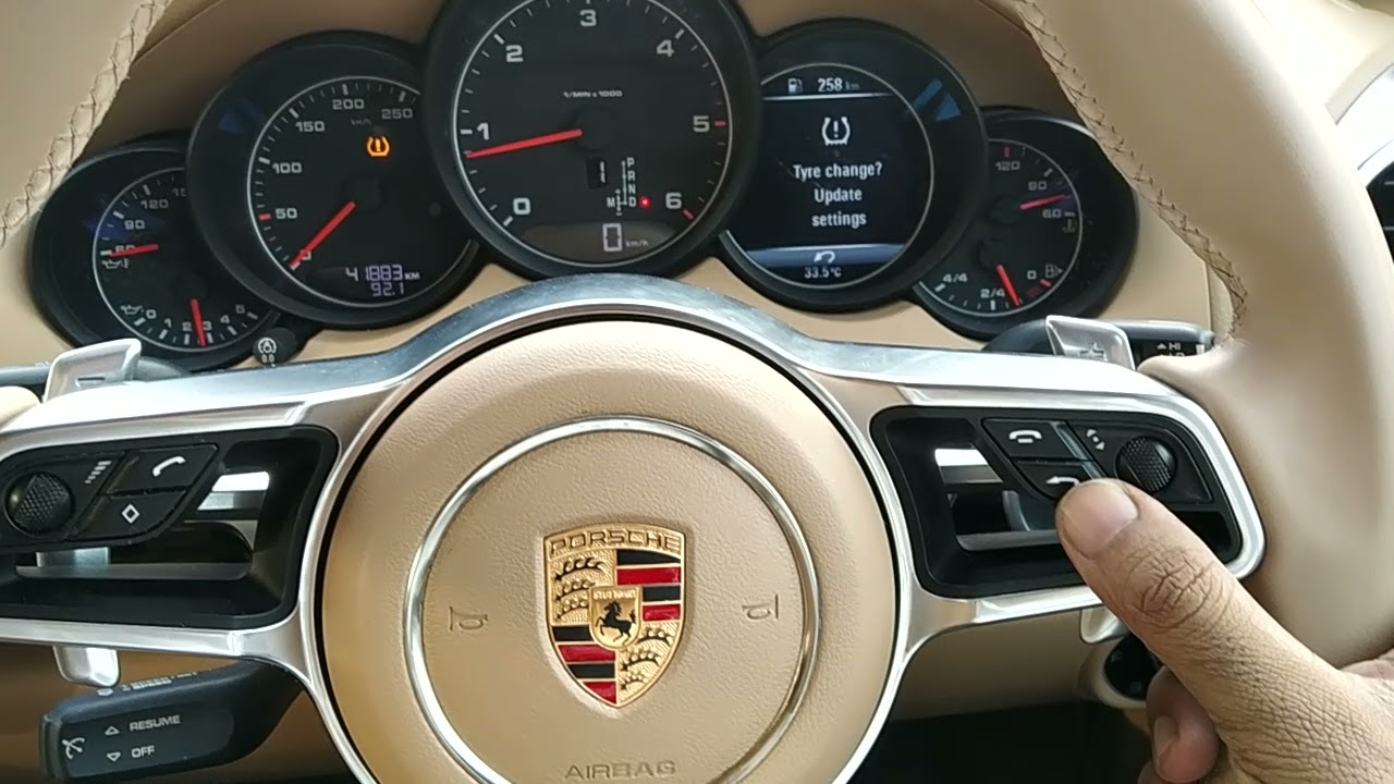 Tyre change? update settings