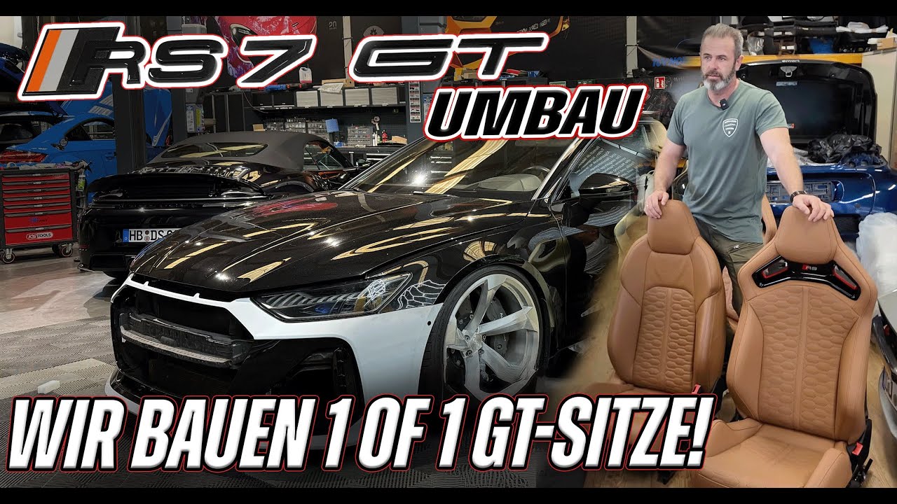 OPTICARS | 1of1 Audi RS6 GT Carbon Sitze |  @AutoLeder Toczek baut unseren Traumsitz | RS7 GT UMBAU