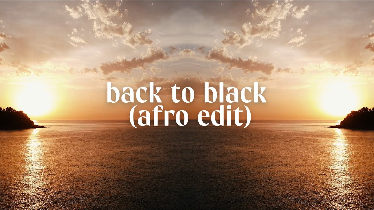 Lukas & Frank, Yann Hendriksen & Vescu - Back To Black (Afro Edit)[Extended Mix]