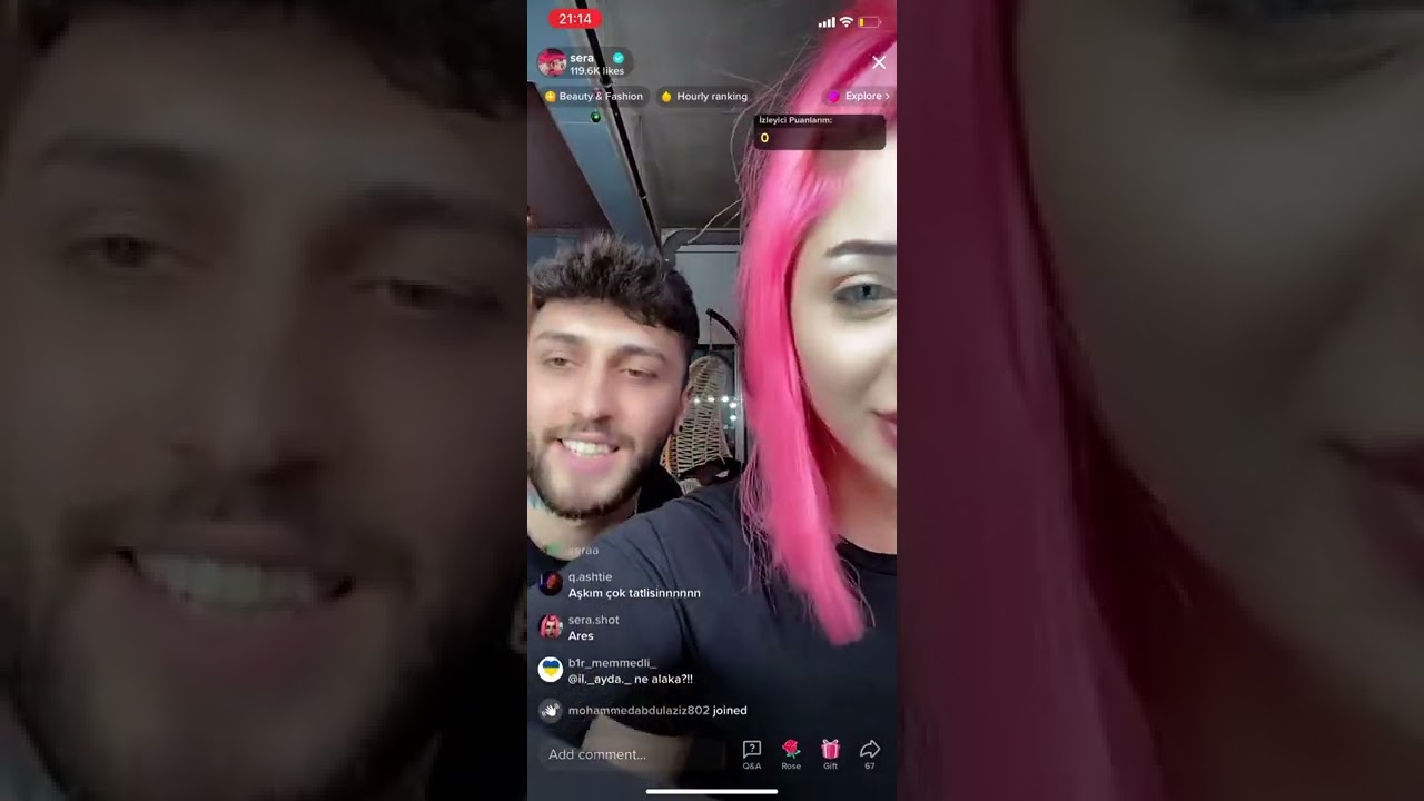 Sera Adem TİKTOK CANLI YAYIN #tiktoklive #sera #obeyfendimen