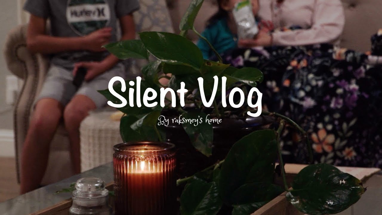 Silent vlog | Home reset with my family | Cozy evening | Slow living