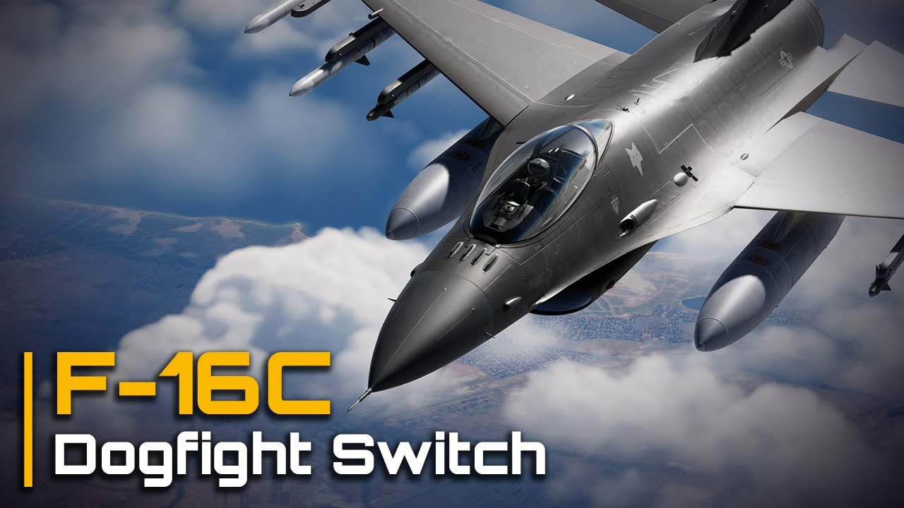 DCS F16 | Режимы управления ракетами и воздушного боя