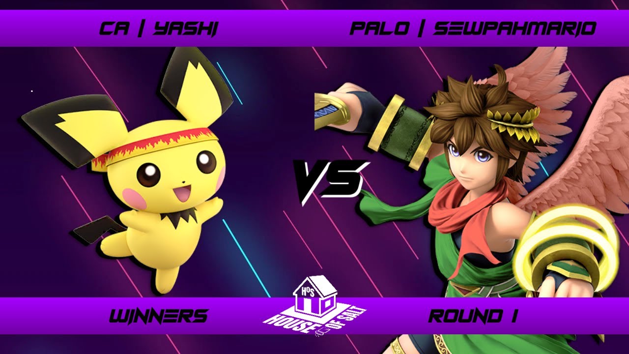 House of Salt 113 - A-Tiers - Winners Round 1 | Yashi (Pichu) Vs. SewpahMario (Pit) - SSBU