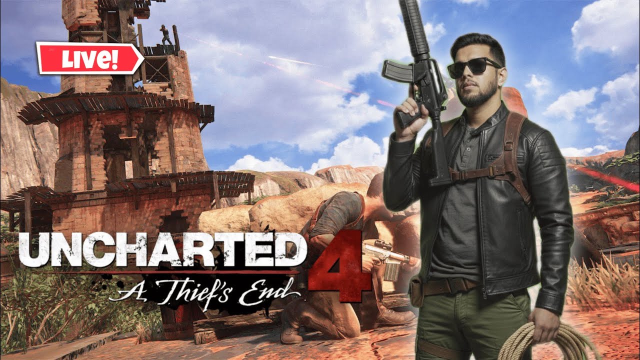 UNCHARTED 4 : A THEIF'S END DAY 5 LIVE |PAPACOOLGAMING|