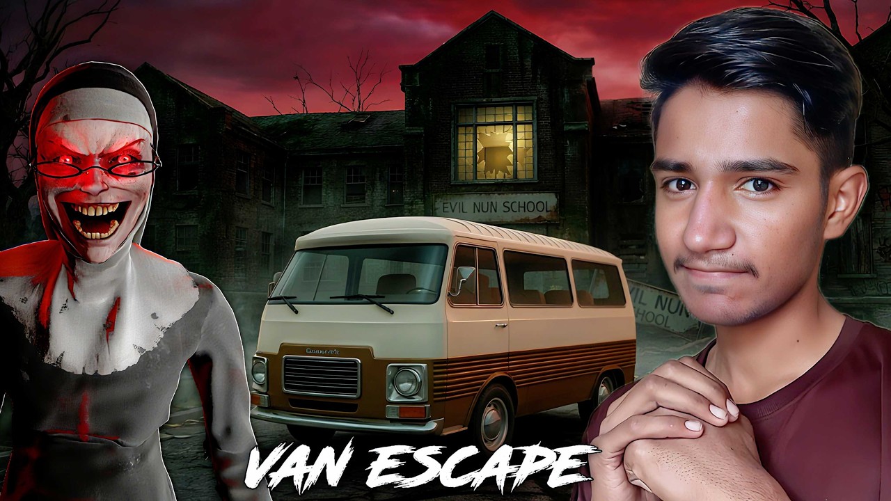 CAN I ESCAPE EVIL NUN USING THE VAN? 😨