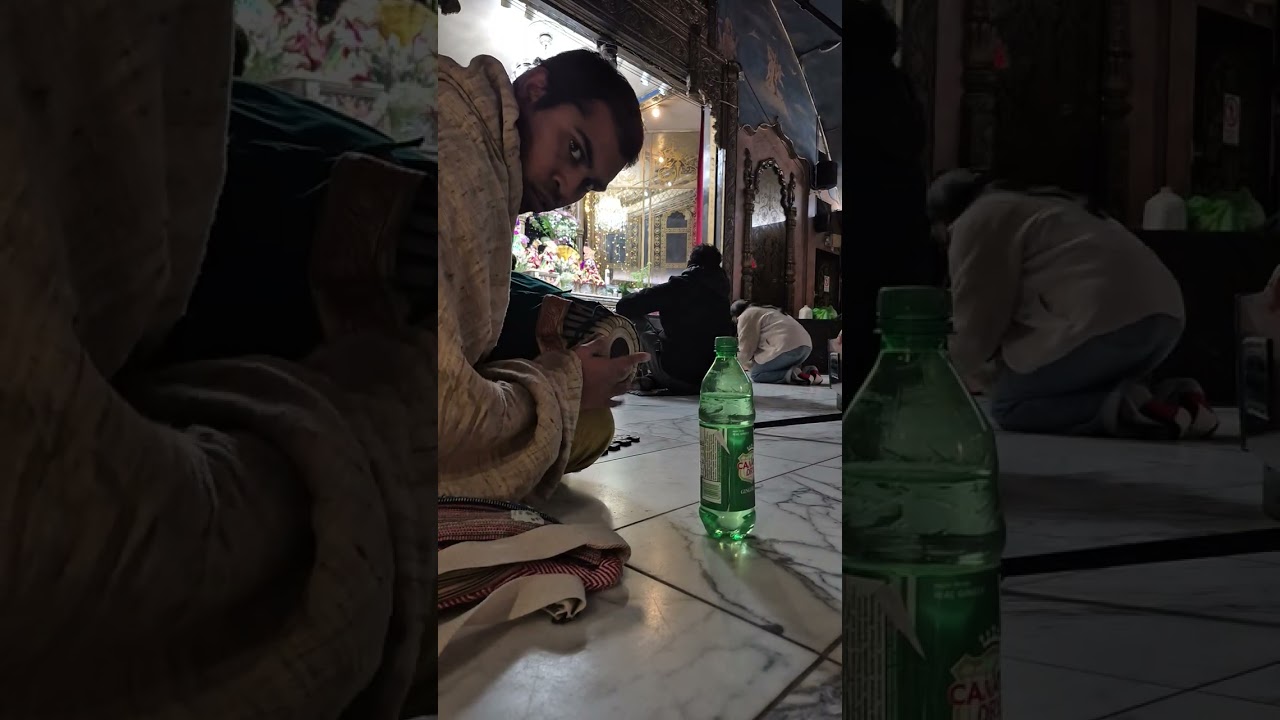 Chaitanya Nandha Iskcon Kriahna Kirtan Das on Mridanga 