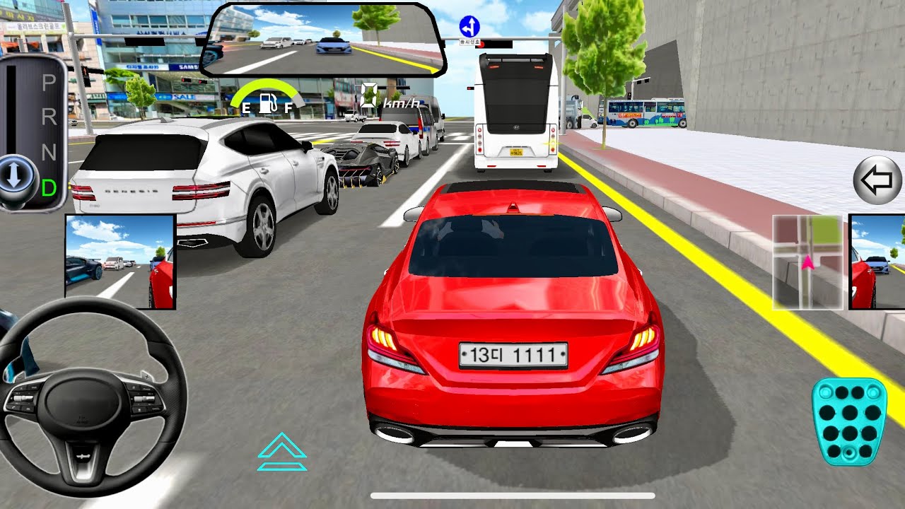 New Red Mercedes G63 For Parking - 3d Driving Class android game play || Car Game #gameplay #cargame