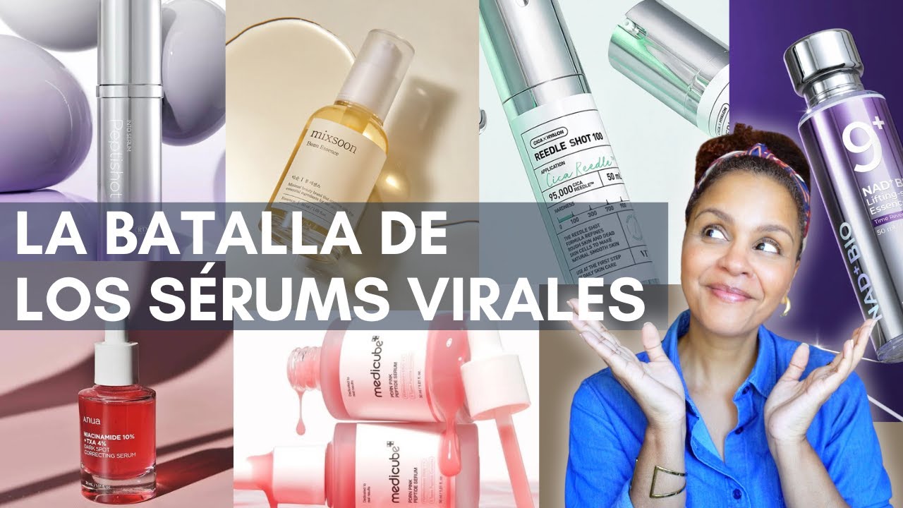 Sérums coreanos virales: ¿Cuáles valen la pena y cómo usarlos?