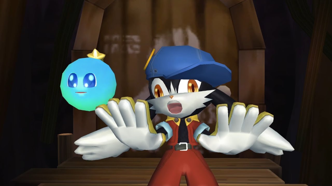 English dub Klonoa speaking goofy for 6 minutes