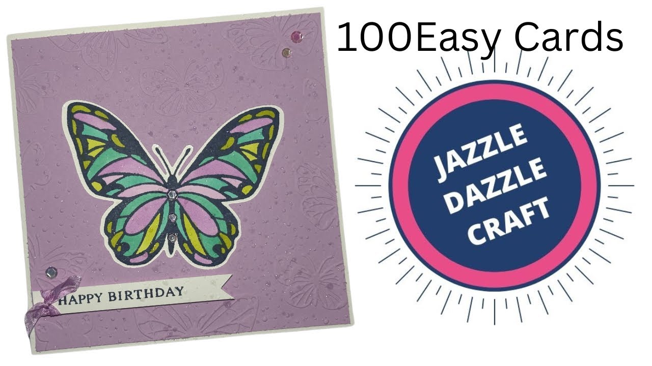 100 Easy Cards- Stampin’ Up! Beautiful Butterflies Bundle from Mini Catalogue coming soon