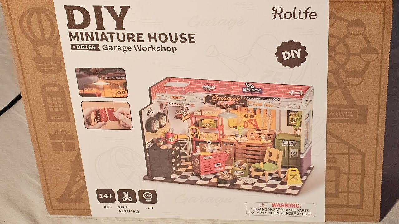 Rolife Garage Workshop Unboxing
