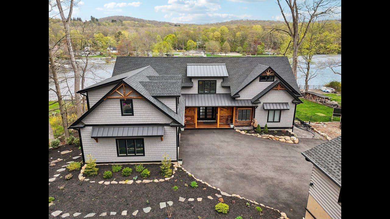 Luxury Lakefront Living | 259 Cupsaw Drive, Ringwood NJ | Completely Rebuilt 5BR/5BA Home