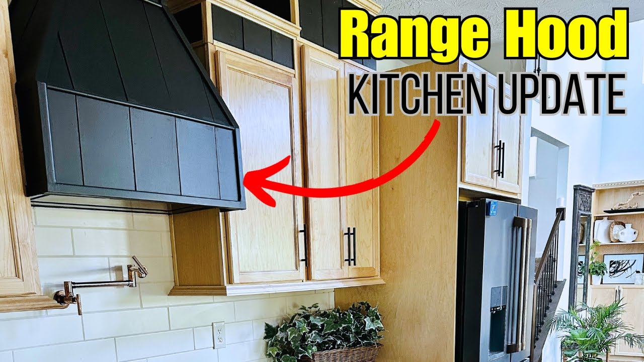 Building Our RANGE HOOD | DIY | New Home KITCHEN UPDATE