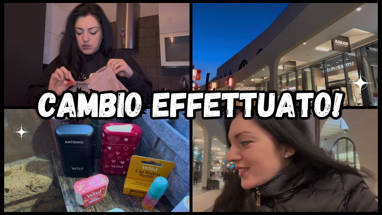 CAMBIO EFFETTUATO 🎉 GRAZIE CALLIOPE || MI COCCOLO CON WILD 🫧🧴- Vlog