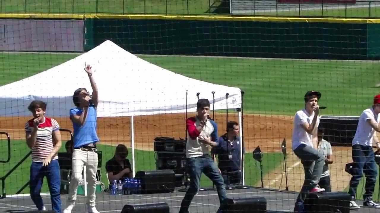 Up All Night One Direction live Dr Pepper ballpark