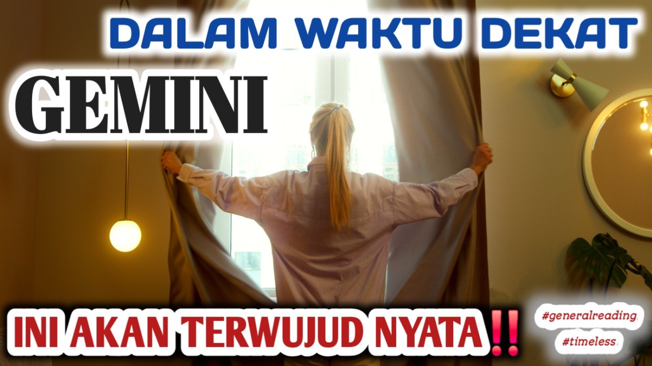 SUNGGUH AJAIB🪄 GEMINI, IMPIAN KAMU BAKAL JADI NYATA