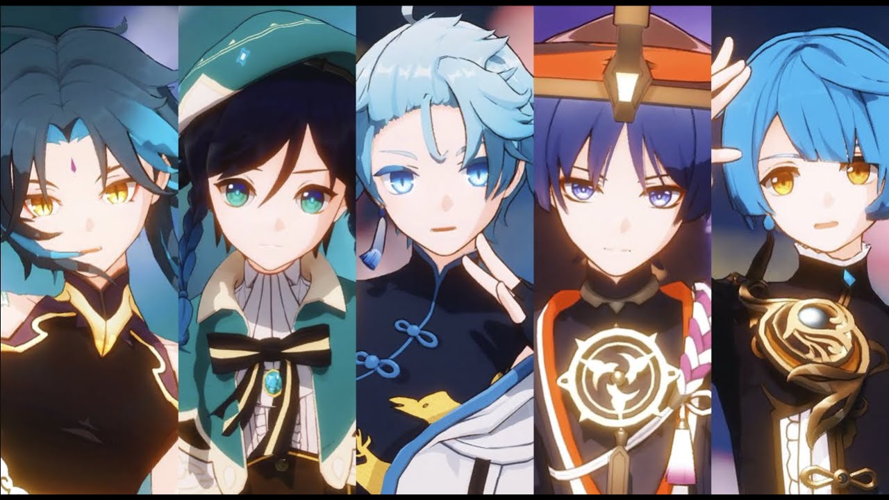【Genshin Impact MMD】 Black Mamba 【Drummer Chongyun /Xiao/Venti/Scaramouche/Xingqiu】