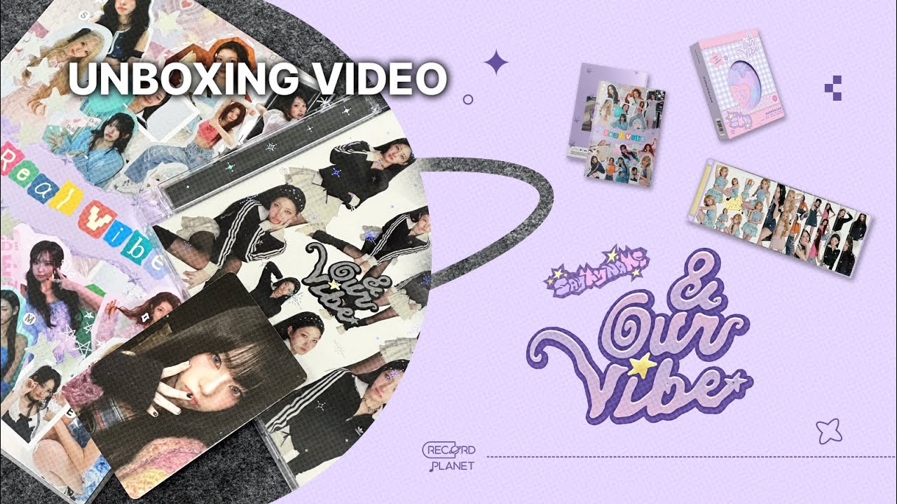 SAY MY NAME [ &OUR VIBE ] UNBOXING｜세이마이네임 앨범깡 #SAYMYNAME #세이마이네임 #UFO
