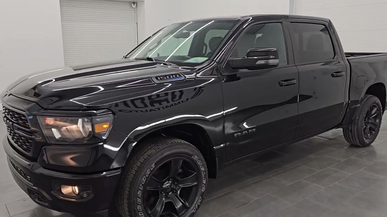 2023 RAM 1500 BIG HORN LEVEL B NIGHT HEMI 4K WALKAROUND 16256Z