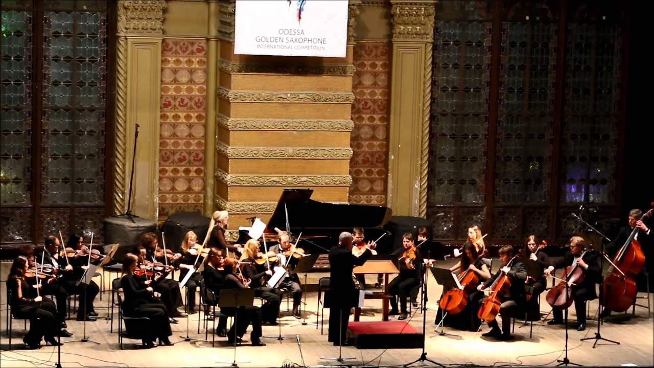 Alain Crepin Saxflight (with chamber orchestra, Alain Crepin, conductor and soloist )