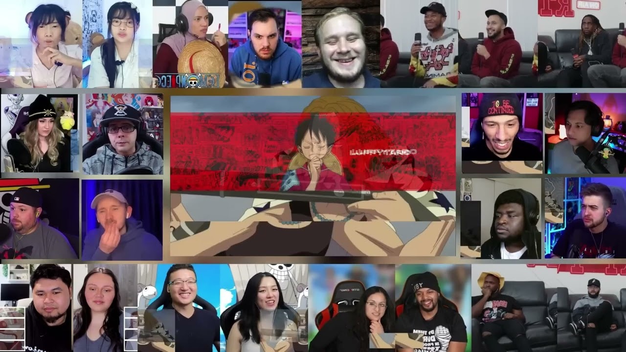 Shanks Stops the War Reaction Mashup   One Piece Episode 489