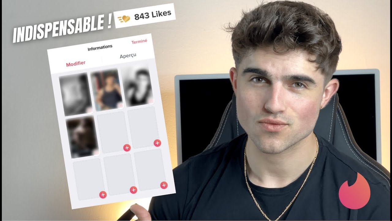 COMMENT PÉCHO SUR TINDER ?! 4 photos INDISPENSABLE !