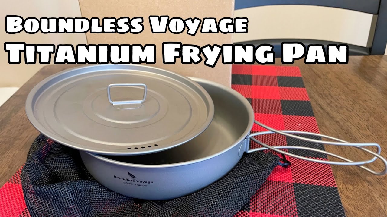 Boundless Voyage Titanium Fry Pan