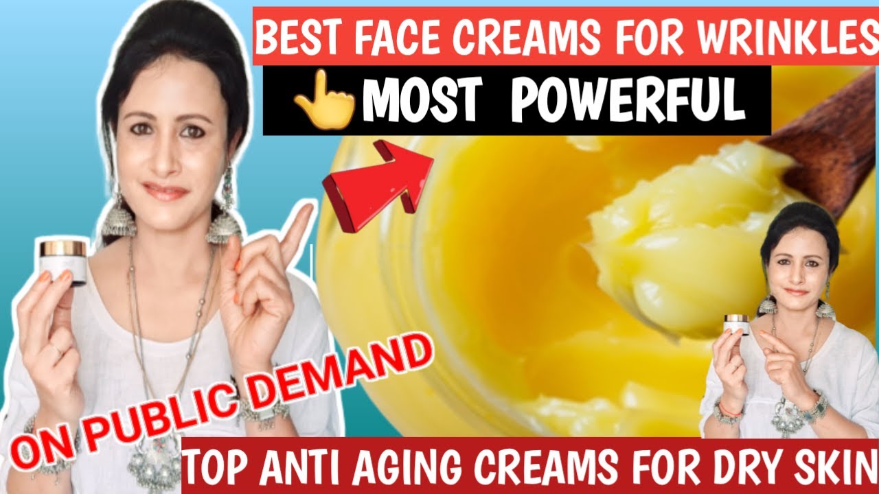👆*Best Anti Aging Creams For Dry Skin/Top Anti Aging Face Creams For Dry Skin,Wrinkles In India