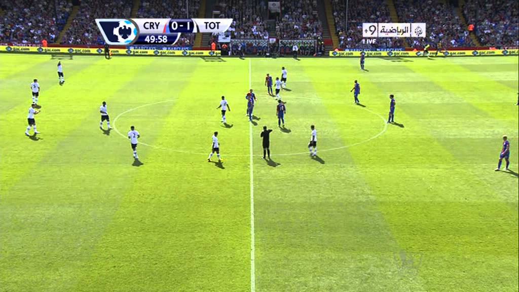 roberto soldado goal tottenham vs crystal palace 2