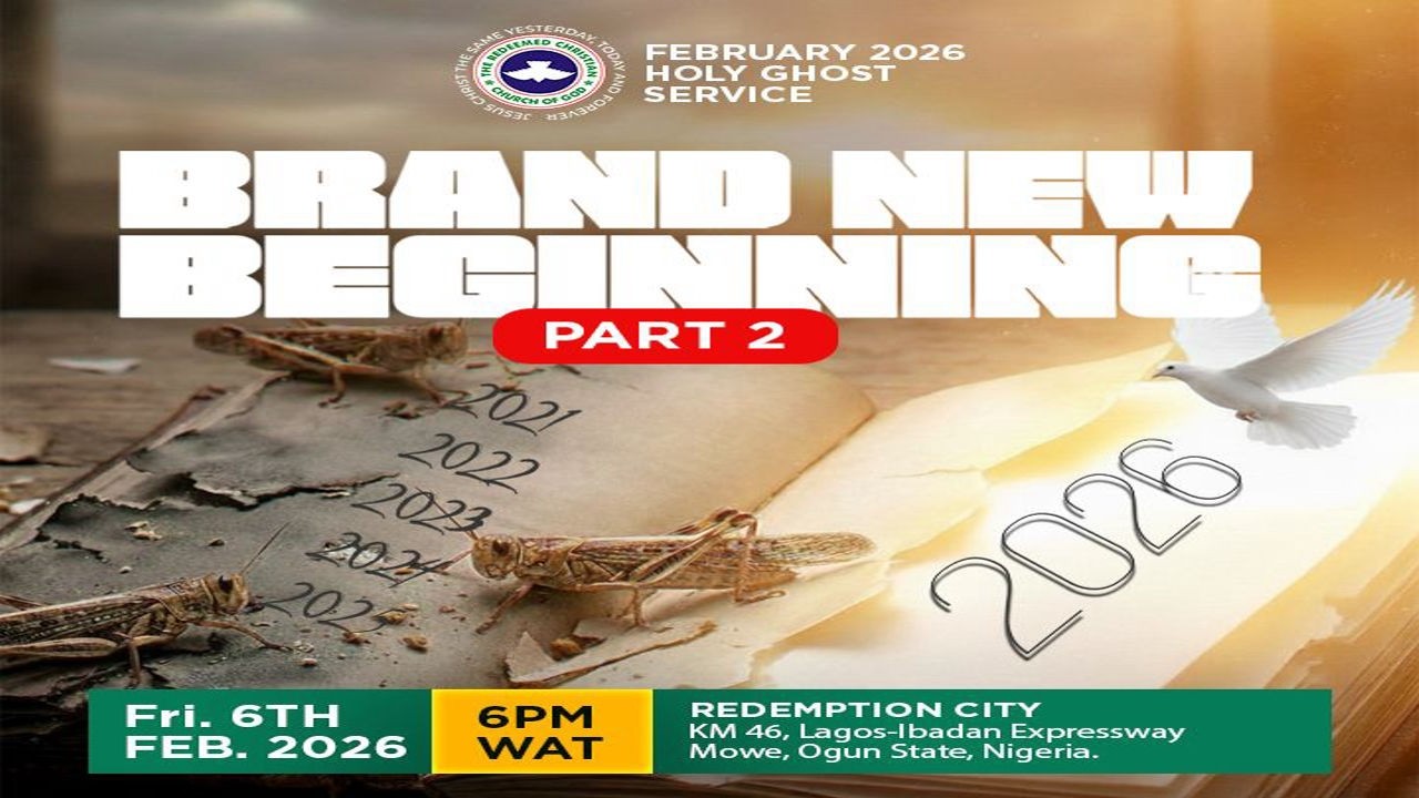 RCCG 2026 FEBRUARY HOLY GHOST SERVICE || BRAND NEW BEGINNING PART 2