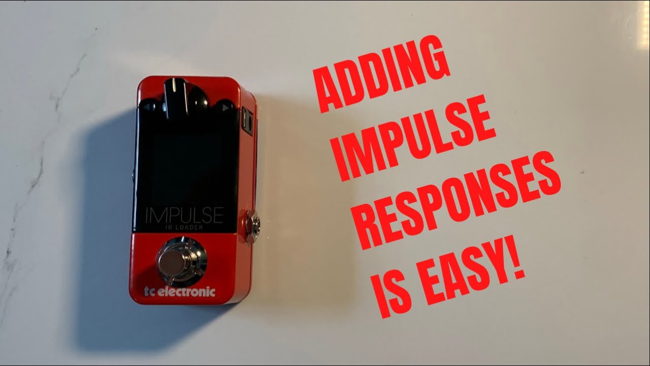 TC Electronic Impulse -  adding Free IRs from Forward Audio
