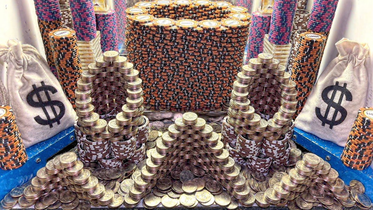 ★ WE TURNED 12 QUARTERS INTO $1.2 BILLION DOLLARS! HIGH RISK COIN PUSHER $5,000,000 BUY IN! (INSANE)