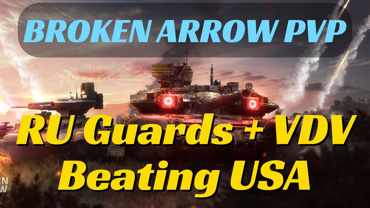 PEAK RU COORDINATION vs Superior US Team! (ELO 2,891) | Broken Arrow PvP
