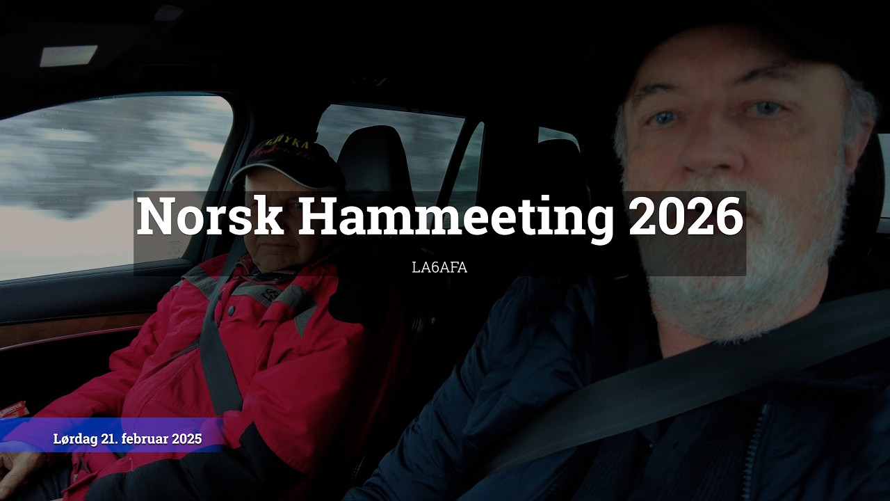Hammeeting Gardermoen 2026 - På tur med ham's fra Mossegruppa