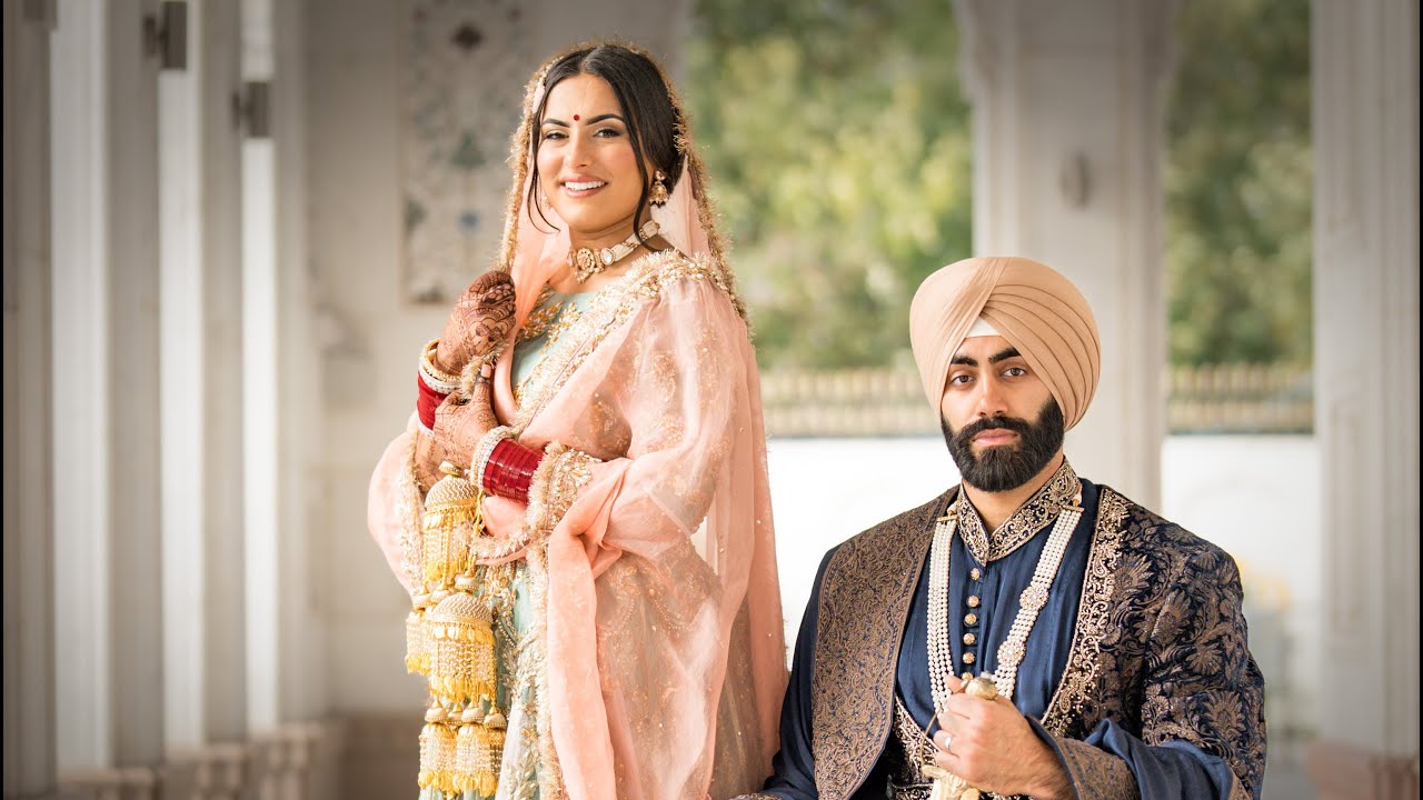 Gravesend Gurdwara  ///   Govind & Dilpreet // Wedding Highlights   (4K)
