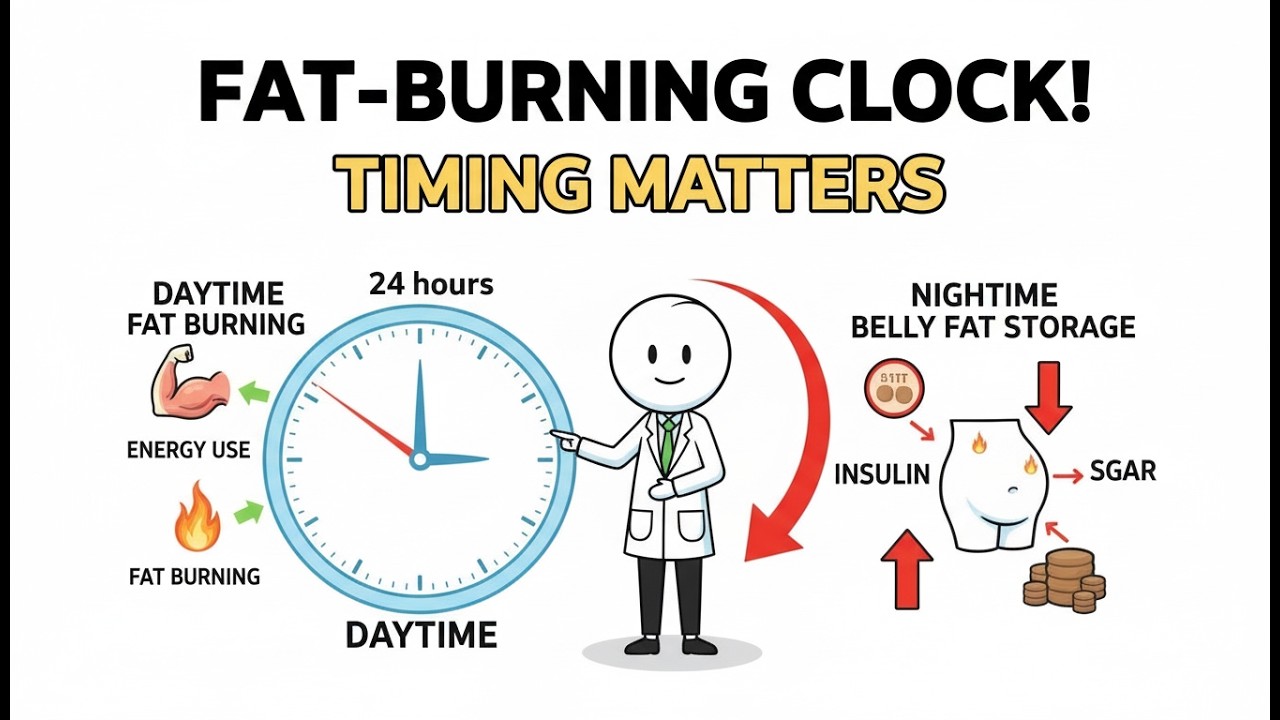 Your Body Has a Fat-Burning Clock (Why Timing Matters More Than Diet)