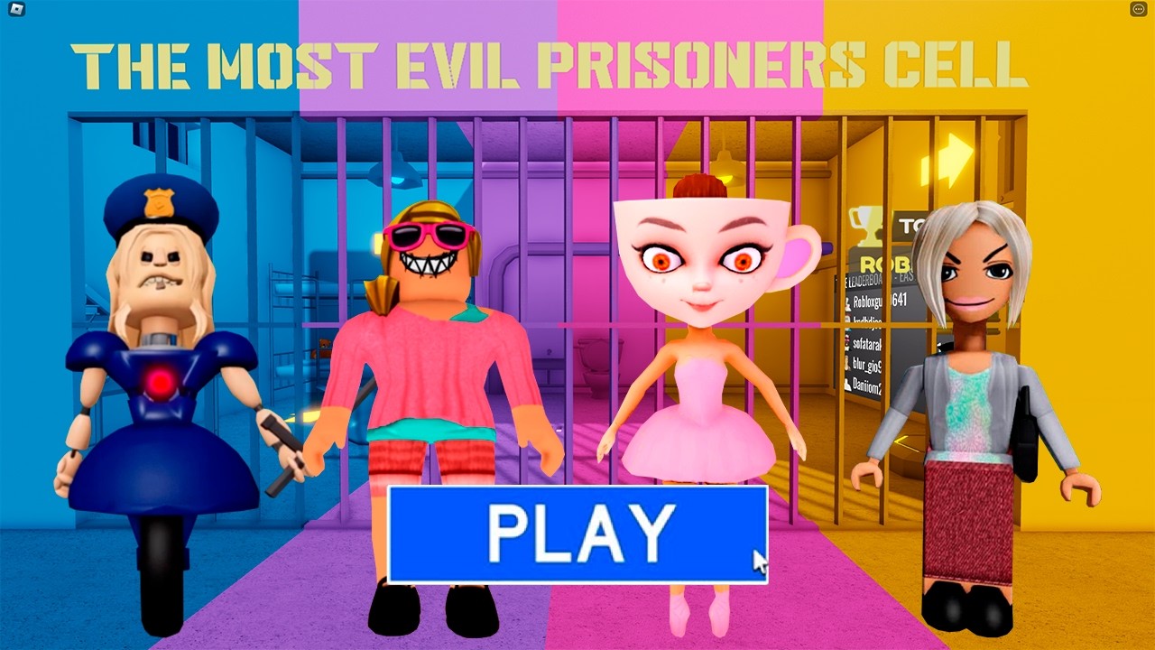 POLICE GIRL VS STEPMOM VS BALLERINA CAPPUCCINA VS EVIL KAREN? OBBY Full Gameplay #roblox