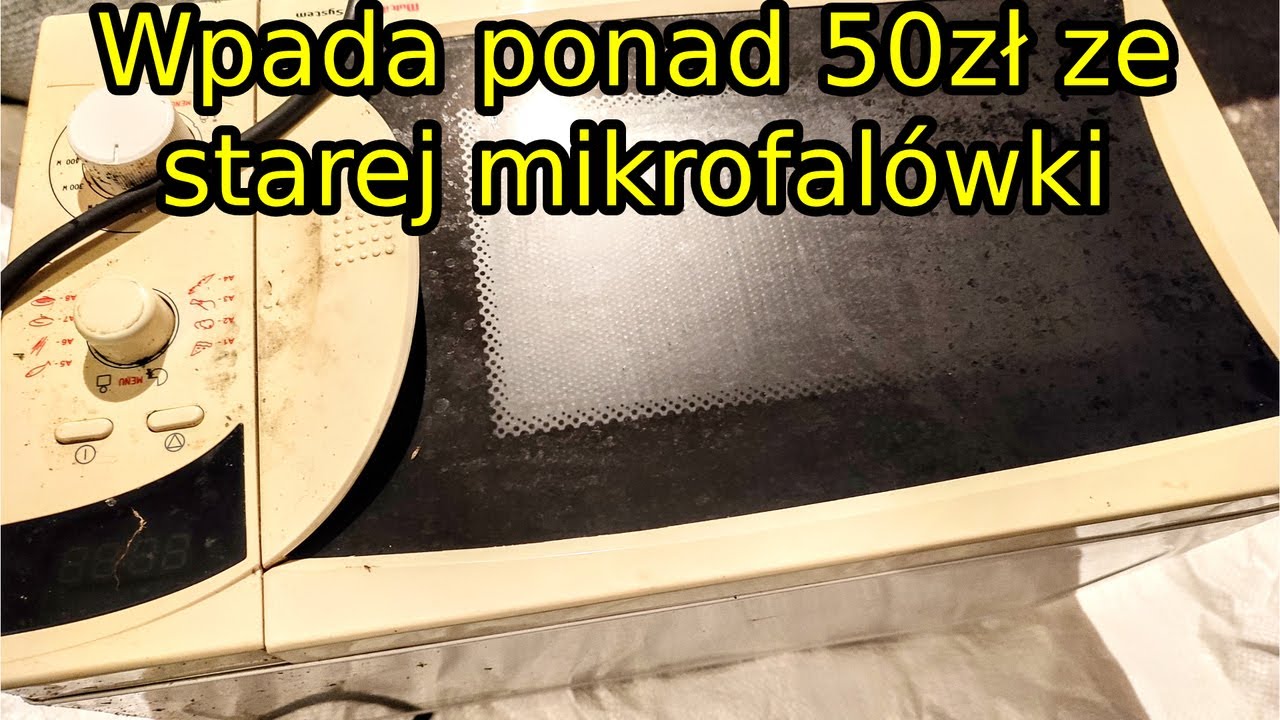 Jak zarobić ponad 50zł z mikrofalówki? srebro w mikrofali| mikrofalówka na złom