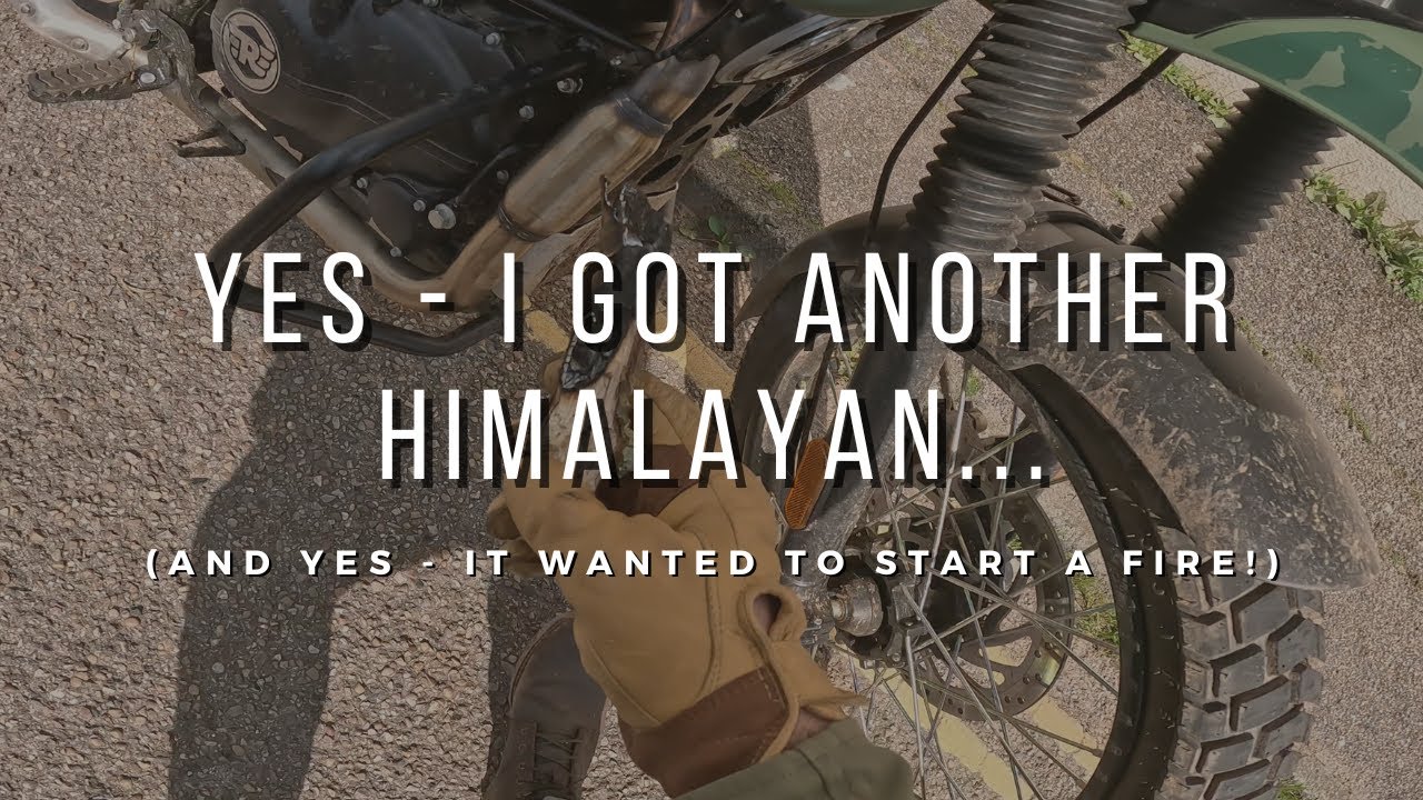 Back on a Himalayan 411 | Can I Smell Burning? | Devon Trail Riding