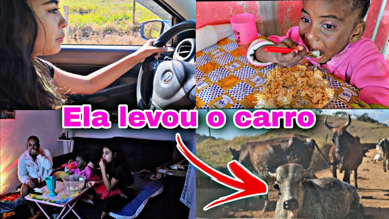 ARRUMEI MAIS UMA FILHA! LARY FOI DIRIGINDO O CARRO FIZ STROGONOFF DE FRANGO! NOSSO FINAL DE SEMANA