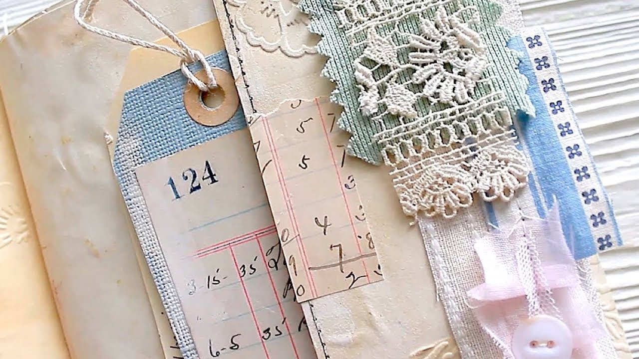 Collaged Fabric Trimmings | Art Embellishments