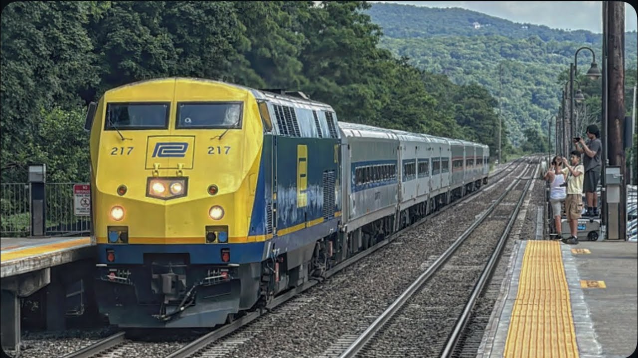 MTA Metro North Railroad: Midday-PM service railfanning at Tarrytown and Cold Spring