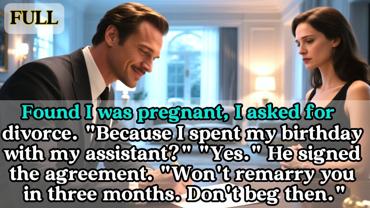 Found I was pregnant, I asked for divorce. 