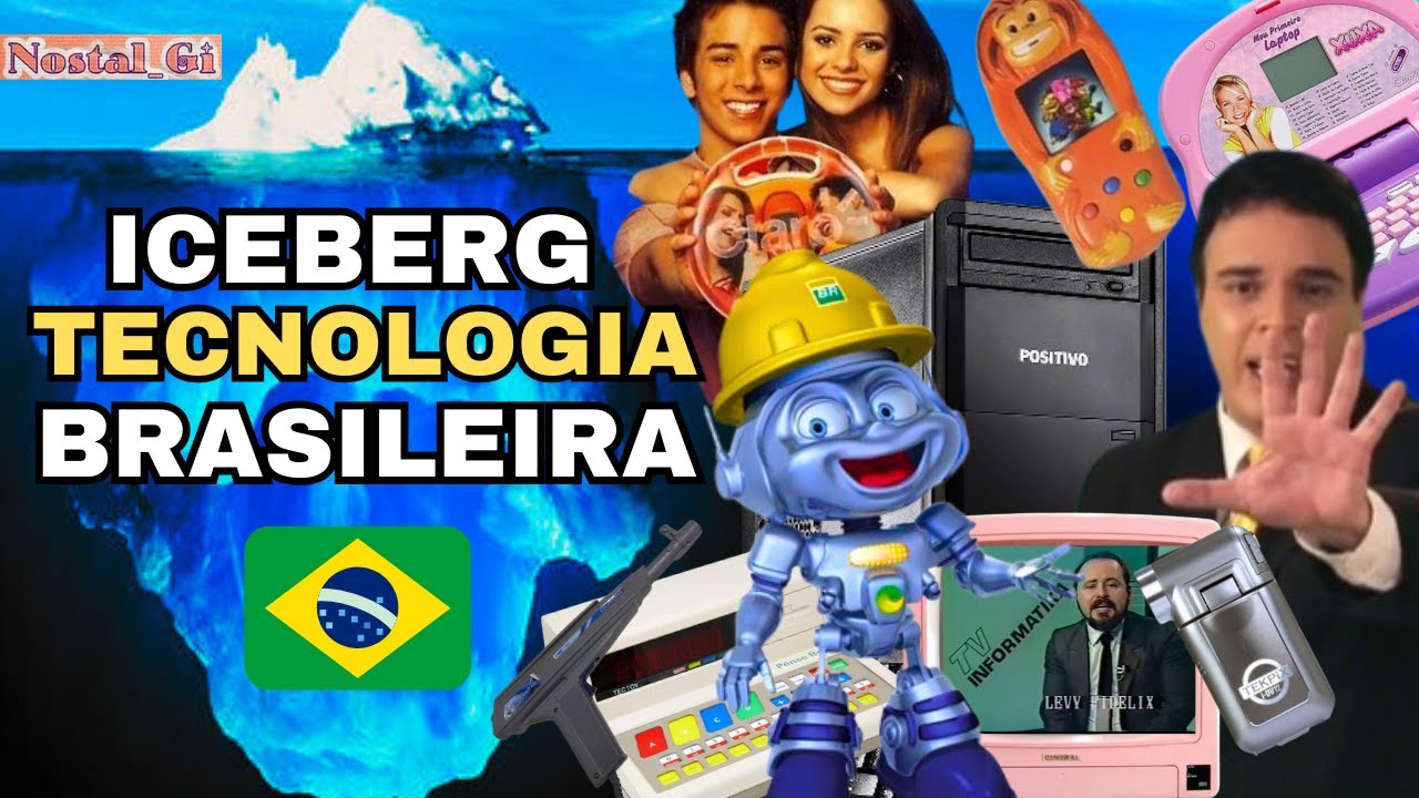 O ICEBERG DA TECNOLOGIA BRASILEIRA - &Iacute;CONES HIGH TECH DO BRASIL